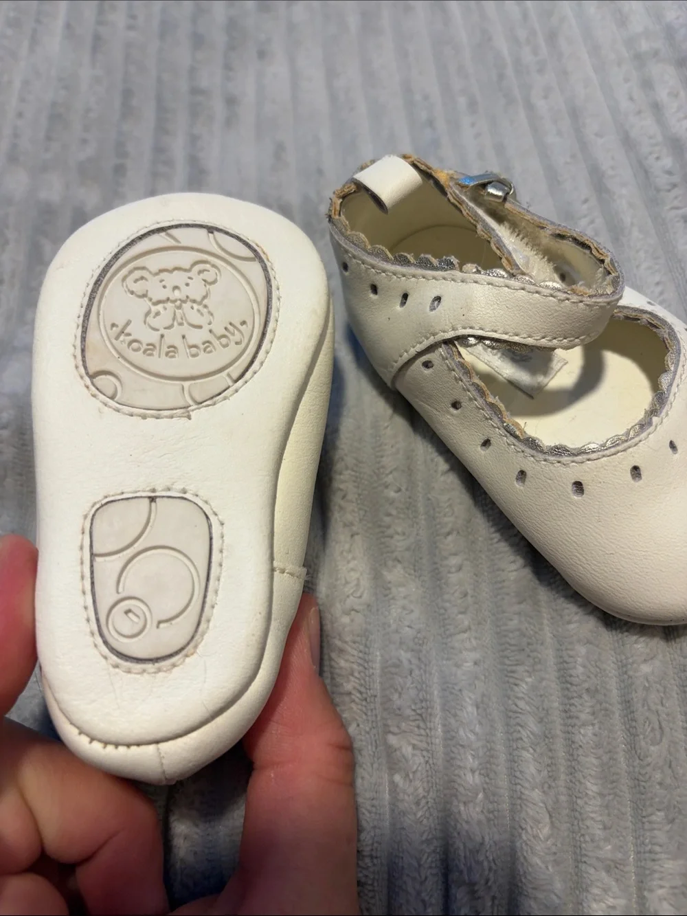 Classic Ivory  Baby Shoes